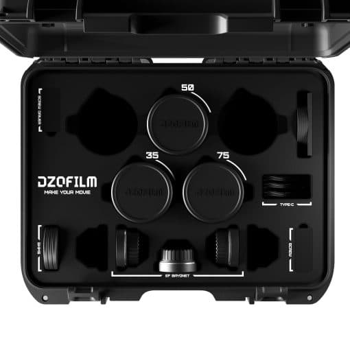 Dzofilm Vespid Cyber FF 35/50/75mm T2.1 (PL/EF) - Kit d'Objectifs