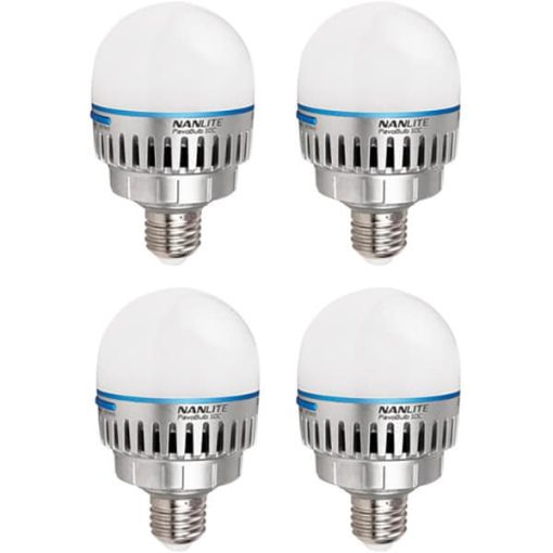 Nanlite PavoBulb 10C (x4) - Ampoule RGB