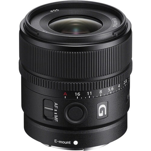 Sony E 15mm F1.4 G - Objectif Sony E 15mm F1.4 G - Objectif