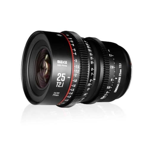 Meike 25mm T2.1 Super 35 (Canon EF) - Objectif
