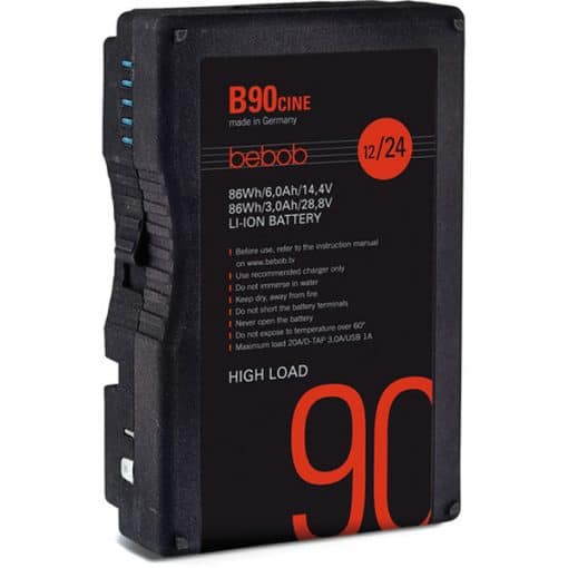 Bebob B90CINE (B-Mount) – Batterie