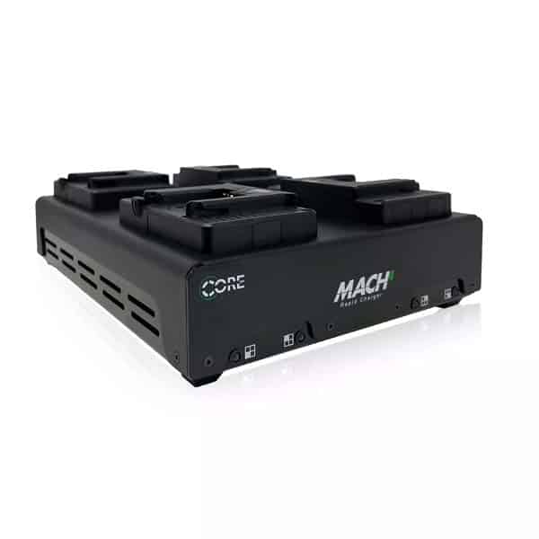 Core SWX Mach4 (V-Mount) - Chargeur rapide 4 stations Core SWX Mach4 (V-Mount) - Chargeur rapide 4 stations