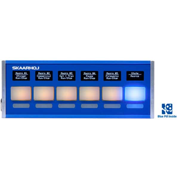 SKAARHOJ Quick Bar avec Blue Pill - Pupitre de commutation SKAARHOJ Quick Bar avec Blue Pill - Pupitre de commutation