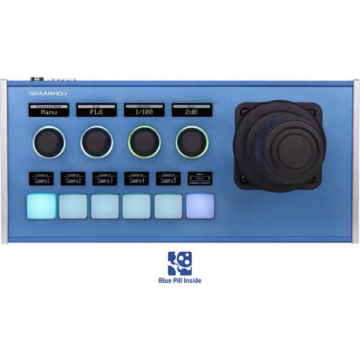 SKAARHOJ PTZ Fly avec Hall-Effect Joystick & Blue Pill – Pupitre de commande