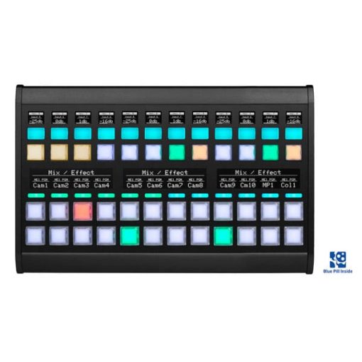 SKAARHOJ MK48 avec Blue Pill (Noir) - Surface de Contrôle