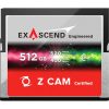 Z CAM Exascend CFast 2.0 (128GB) - Carte Mémoire