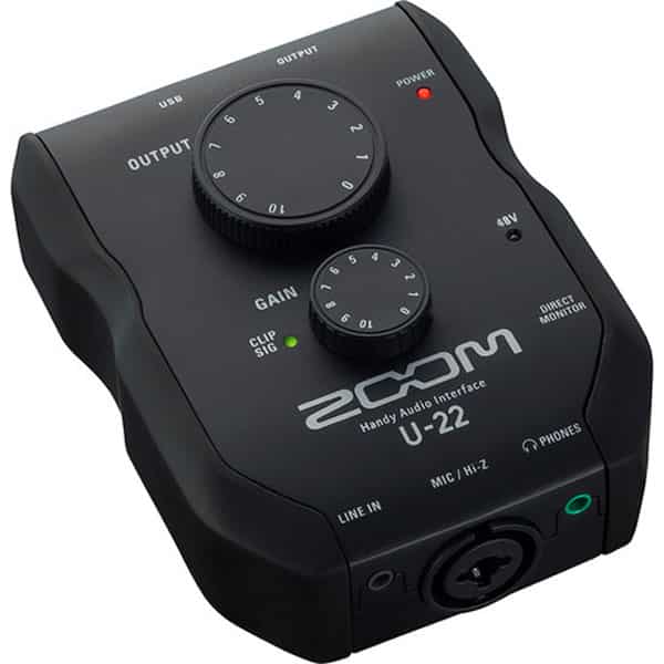 Zoom U-22 - Interface audio 2 entrées / 2 sorties Zoom U-22 - Interface audio 2 entrées / 2 sorties