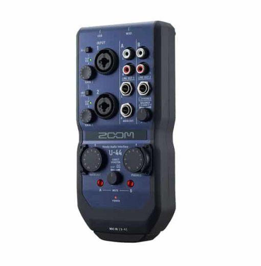 Zoom U-44 - Interface audio