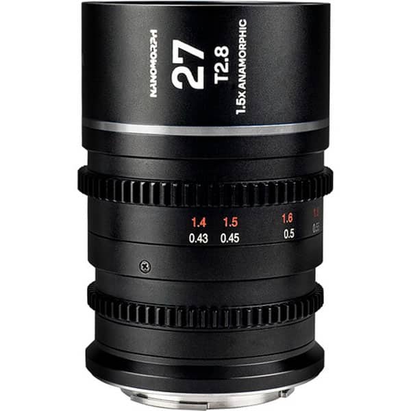 Laowa 27mm T2.8 Nanomorph (Sony E, Argent) - Objectif Laowa 27mm T2.8 Nanomorph (Sony E, Argent) - Objectif