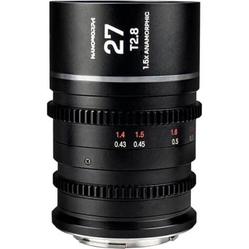 Laowa 27mm T2.8 Nanomorph (Sony E, Argent) - Objectif