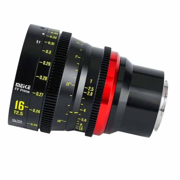 Meike 16mm T2.5 FF-Prime (Sony E) - Objectif Meike 16mm T2.5 FF-Prime (Sony E) - Objectif