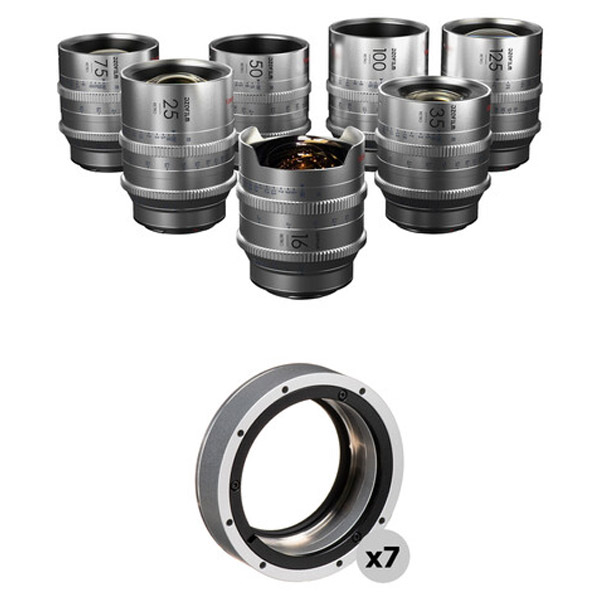 Dzofilm Vespid Retro Kit de 7 Objectifs T2.8:T2.1