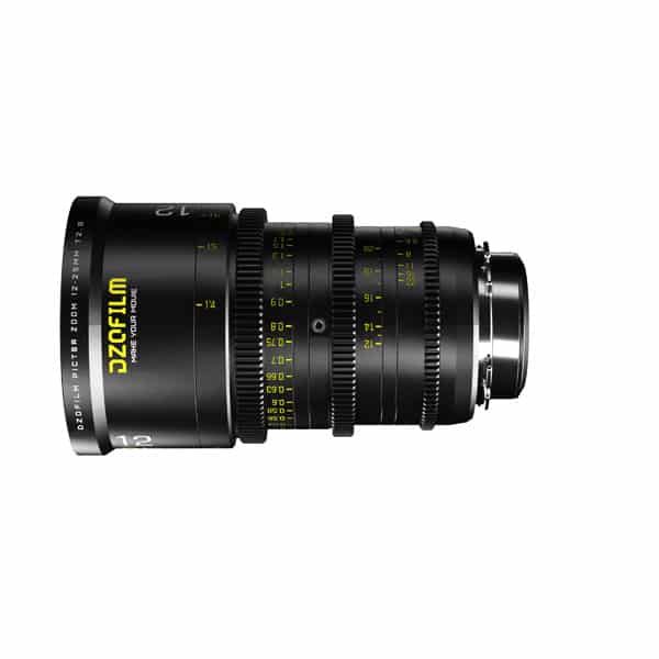 Dzofilm Pictor Zoom 12-25mm T2.8 (PL/EF, Noir) – Objectif Dzofilm Pictor Zoom 12-25mm T2.8 (PL/EF, Noir) – Objectif