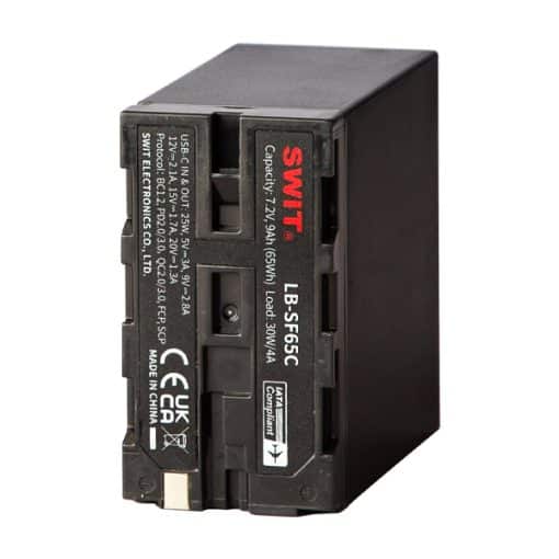 Swit LB-SF65C 65Wh -Batterie SONY série L NP-F