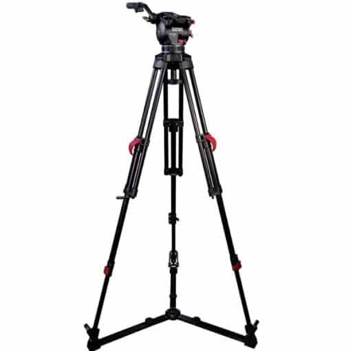Cartoni Focus 10 Red Lock (100mm) – Kit trépied (triangle sol)