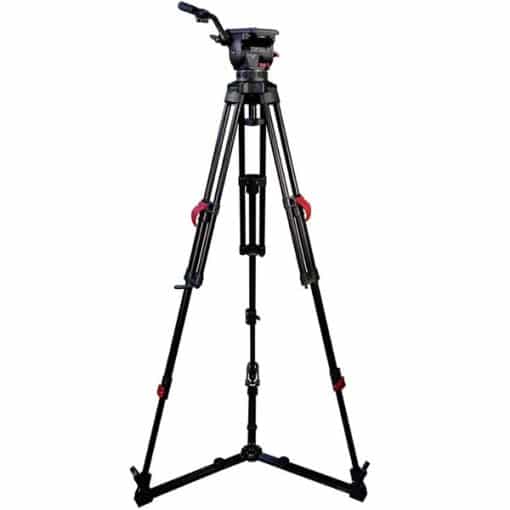 Cartoni Focus 12 Red Lock (100mm) - Kit trépied (triangle sol)