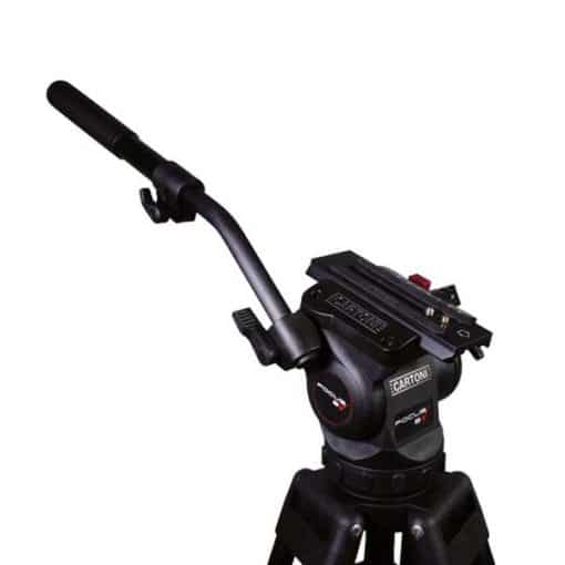 Cartoni Focus 8 Red Lock (75mm) - Kit trépied (triangle mi-hauteur)