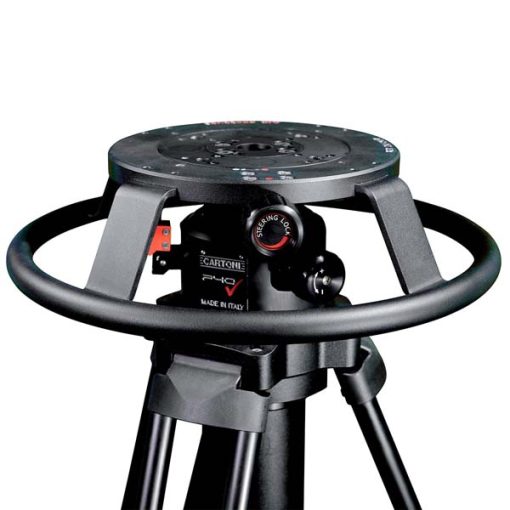 Cartoni P40 - Pedestal avec dolly