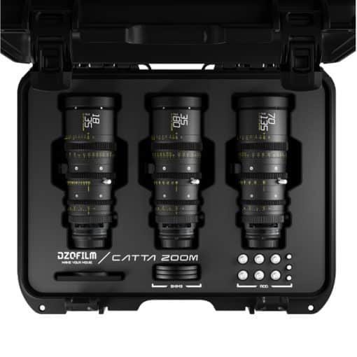 Dzofilm Catta Zoom 18-35/35-80/70-135 T2.9 (Sony E, Noir) – Kit d'objectifs