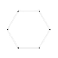 Aputure Connecteurs Hexagonal Plat Pour Infinibar 2