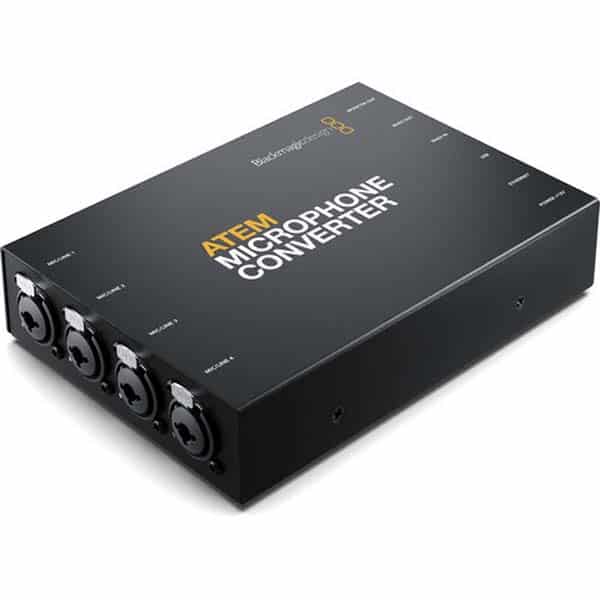 Blackmagic Design Atem Microphone Converter - Convertisseur Blackmagic Design Atem Microphone Converter - Convertisseur