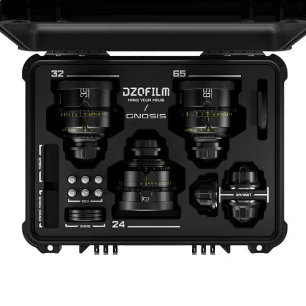 DZOFilm Gnosis 24/32/65mm Macro Prime Set (LPL, Impérial) – Objectif DZOFilm Gnosis 24/32/65mm Macro Prime Set (LPL, Impérial) – Objectif