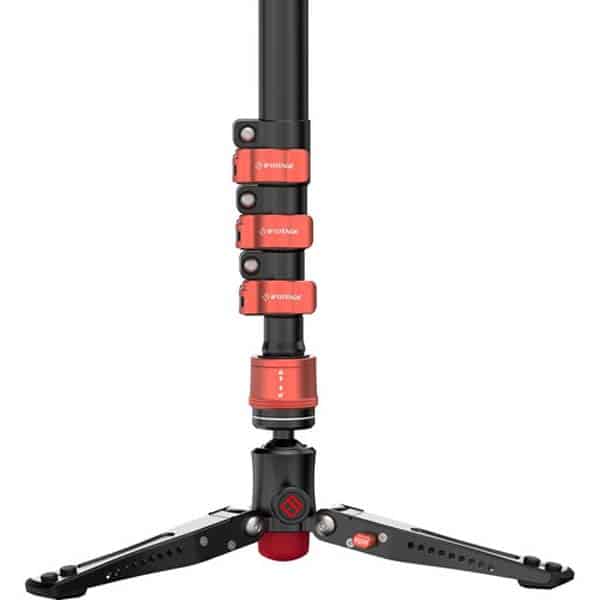 iFootage Cobra 3 Flip Lock (Aluminium) - Monopode avec mini-trépied iFootage Cobra 3 Flip Lock (Aluminium) - Monopode avec mini-trépied