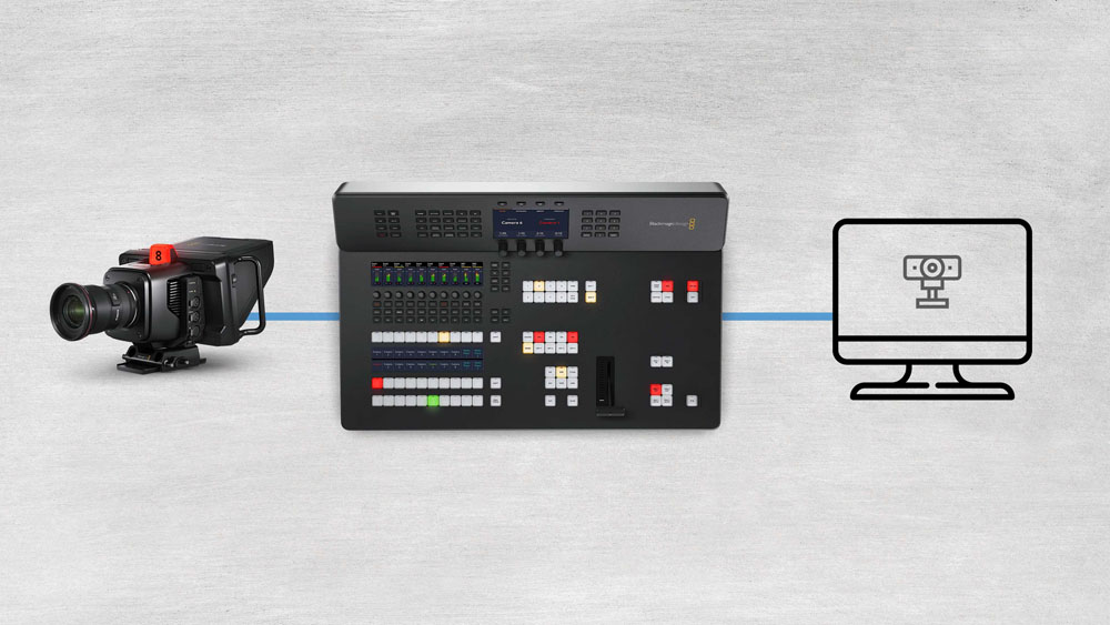 Prise en main des mélangeurs vidéo Blackmagic ATEM Television Studio HD8 & 4K8