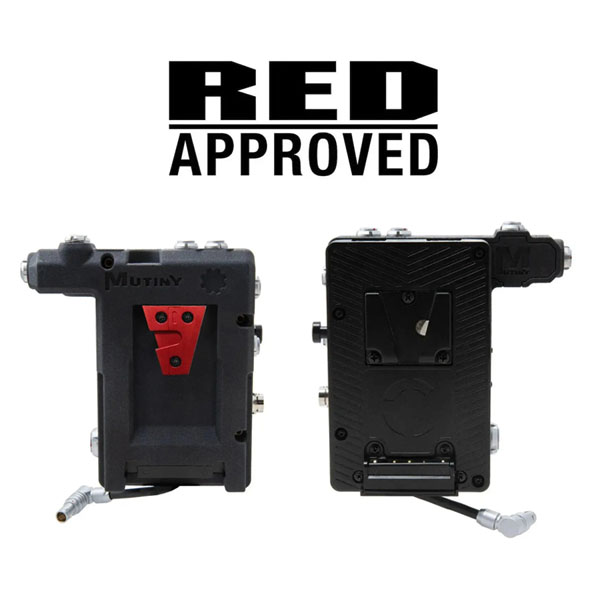 Mutiny Raptor IO (V-Mount) - Plaque de batterie pour V-Raptor Mutiny Raptor IO (V-Mount) - Plaque de batterie pour V-Raptor