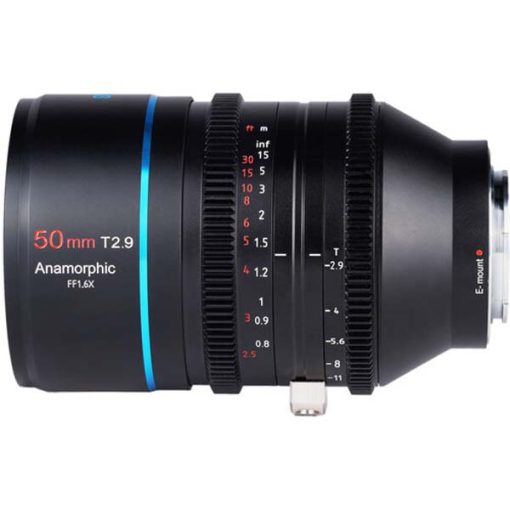 Sirui Venus 50mm T2.9 1.6x (Canon RF) – Objectif anamorphique