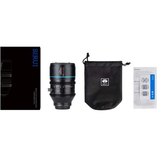 Sirui Venus 50mm T2.9 1.6x (Canon RF) – Objectif anamorphique