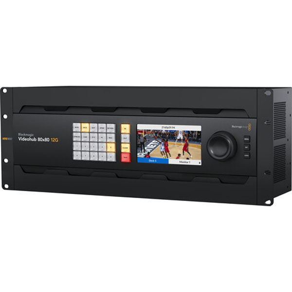 Blackmagic Design Videohub 80x80 12G - Grille de commutation Blackmagic Design Videohub 80x80 12G - Grille de commutation