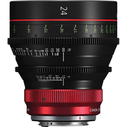 Canon CN-R 24mm T1.5 L F (Canon RF, Impérial) - Objectif Cinema