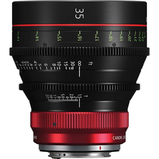 Canon CN-R 35mm T1.5 L F (Canon RF, Impérial) - Objectif Cinema