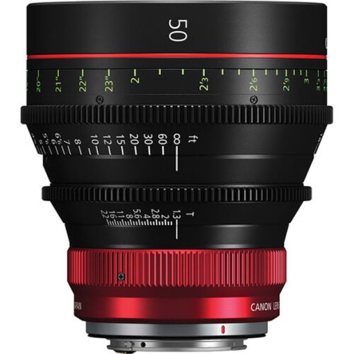 Canon CN-R 50mm T1.3 L F (Canon RF, Impérial) - Objectif Cinema