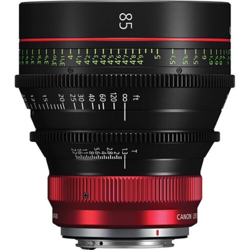 Canon CN-R 85mm T1.3 L F (Canon RF, Impérial) - Objectif Cinema