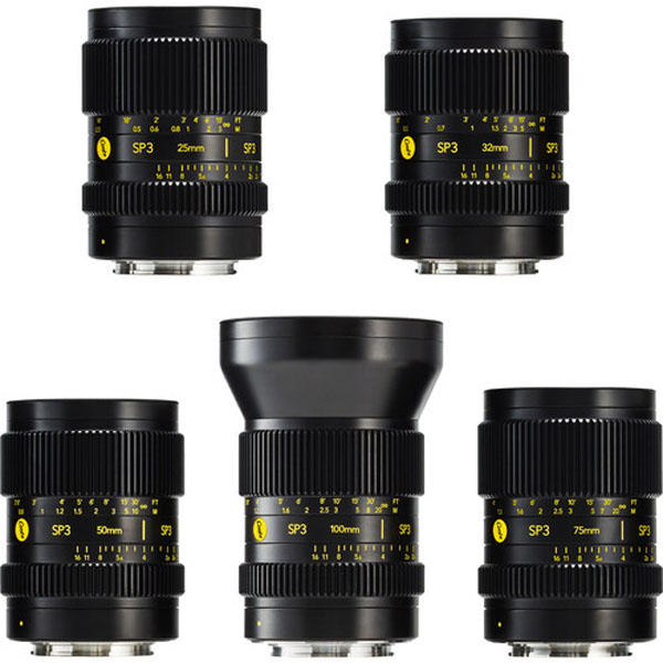 Cooke SP3 5-Lens Prime Set FF (Canon RF) - Objectif Cinema Cooke SP3 5-Lens Prime Set FF (Canon RF) - Objectif Cinema