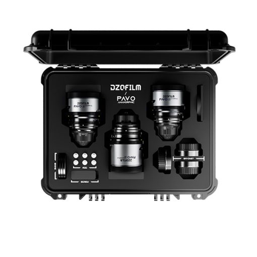 DZOfilm Pavo 2x Anamorphic Prime set bleu