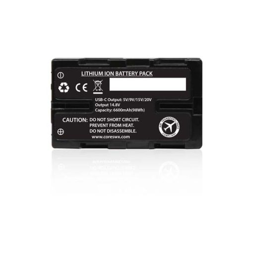 Core SWX Nano U98X BPU – Batterie pour caméras Sony