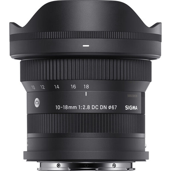 Sigma 10-18mm F2.8 DC DN Contemporary (Fujifilm X) - Objectif Sigma 10-18mm F2.8 DC DN Contemporary (Fujifilm X) - Objectif