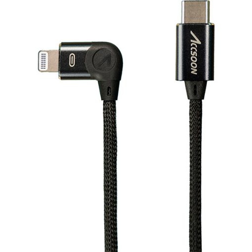 Accsoon Cable USB-C Male vers Lightning Male (30cm)