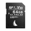 Angelbird SD AV PRO 64GB (UHS-I, V30) - Carte Mémoire