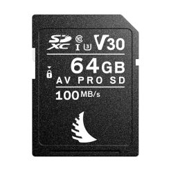 Angelbird SD AV PRO 64GB (UHS-I, V30) - Carte Mémoire Angelbird SD AV PRO 64GB (UHS-I, V30) - Carte Mémoire