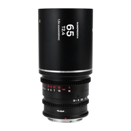 Laowa Nanomorph 65mm T2.4 1.5X S35 (Sony E, Argent) - Objectif