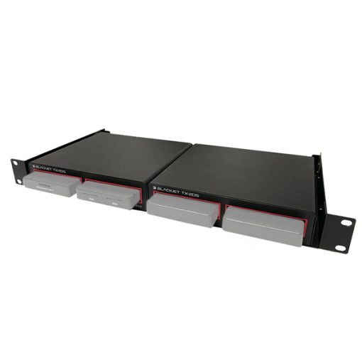 Blackjet TX-2DS - Dock Cinéma 2 Baies (Rackmount Bundle)