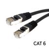 Cordon Réseau RJ45 Cat 6 FTP 0,5m (Noir)