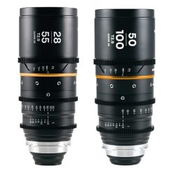Laowa Nanomorph Zoom S35 1.5X 28-55 / 50-100 (PL/Ambre) - Kit Objectifs Cinéma