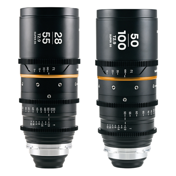 Laowa Nanomorph Zoom S35 1.5X 28-55 / 50-100 (PL/Ambre) - Kit Objectifs Cinéma Laowa Nanomorph Zoom S35 1.5X 28-55 / 50-100 (PL/Ambre) - Kit Objectifs Cinéma