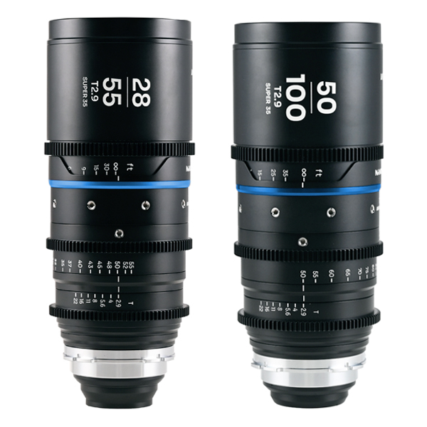 Laowa Nanomorph Zoom S35 1.5X 28-55 / 50-100 (PL/Bleu) - Kit Objectifs Cinéma Laowa Nanomorph Zoom S35 1.5X 28-55 / 50-100 (PL/Bleu) - Kit Objectifs Cinéma