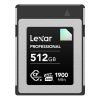 Lexar 512 GB CFexpress Diamond Series Type B VPG400 – Carte Mémoire